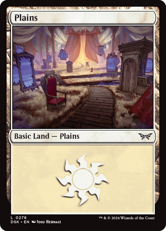 Plains (0278) [Duskmourn: House of Horror] Foil