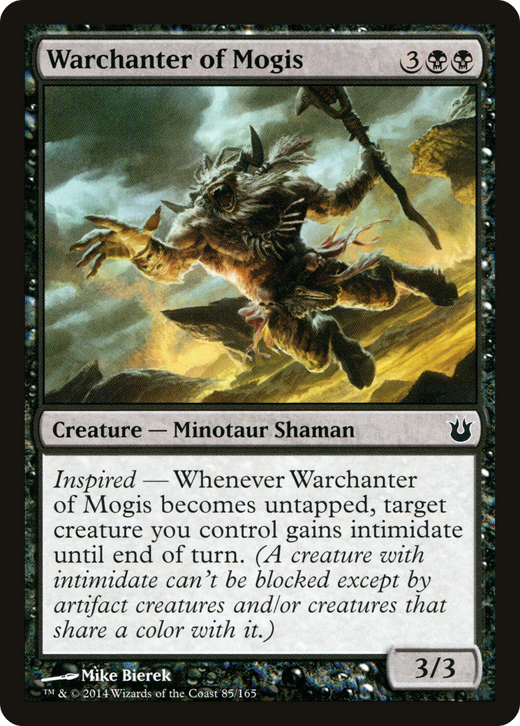 Warchanter of Mogis (085) Foil - Born of the Gods
