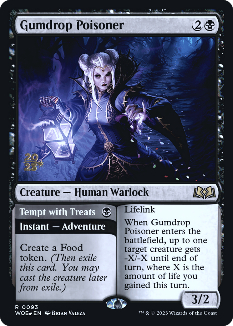 Gumdrop Poisoner (093) Foil - Wilds of Eldraine Promos
