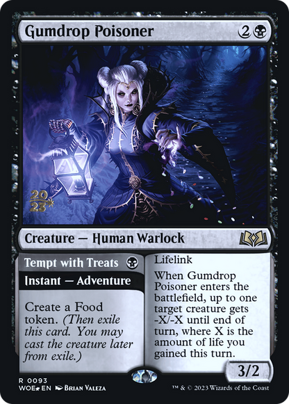 Gumdrop Poisoner (093) Foil - Wilds of Eldraine Promos