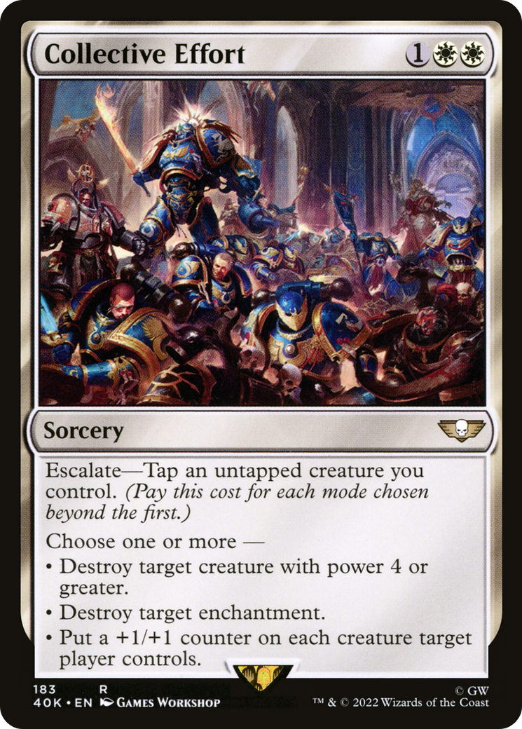Collective Effort (183) - Warhammer 40,000 Commander