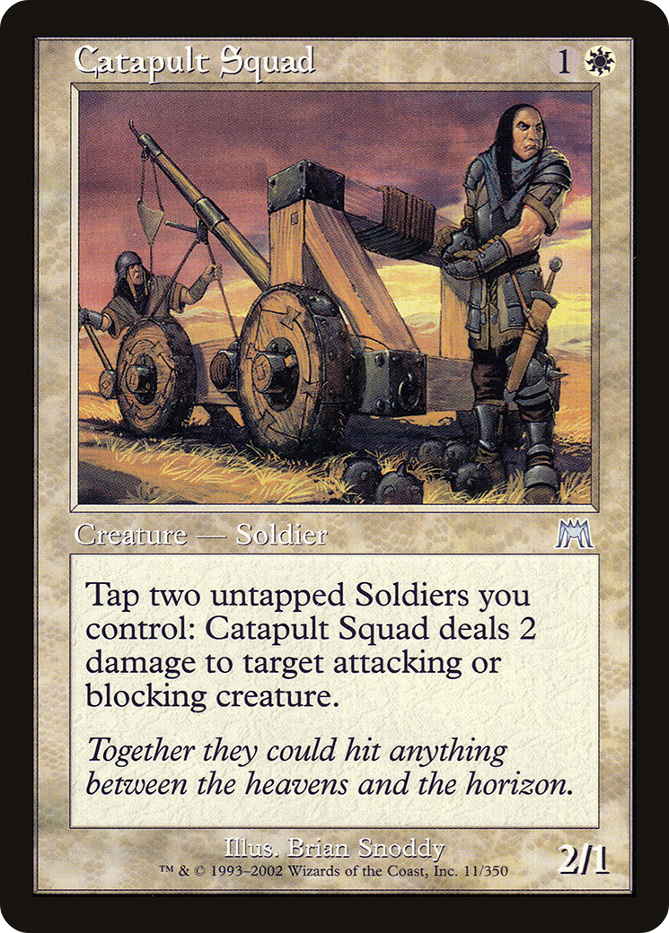 Catapult Squad [Onslaught] Foil