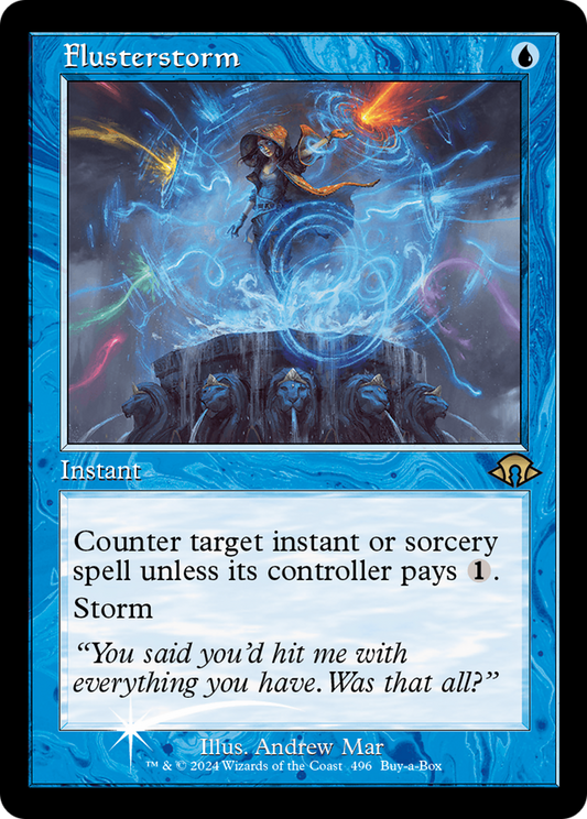 Flusterstorm (Retro) (496) Foil - Modern Horizons 3