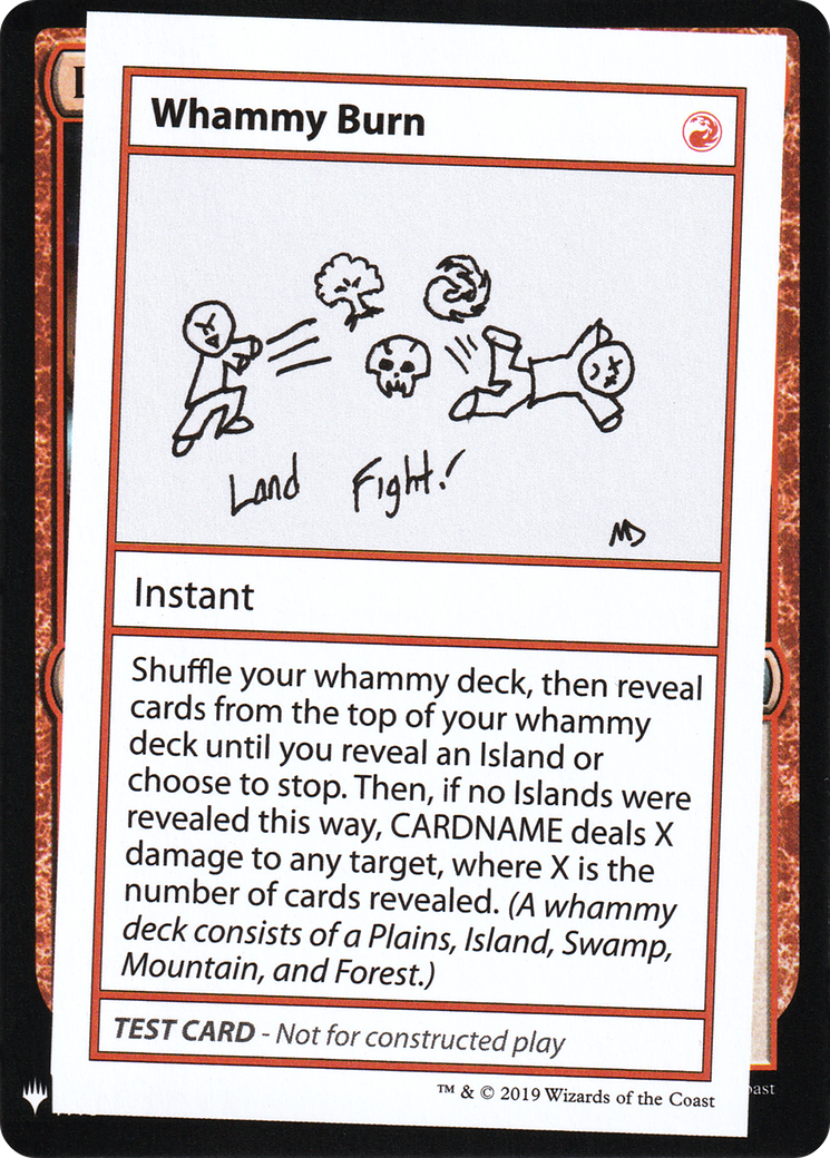 Whammy Burn - Mystery Booster Playtest Cards 2019