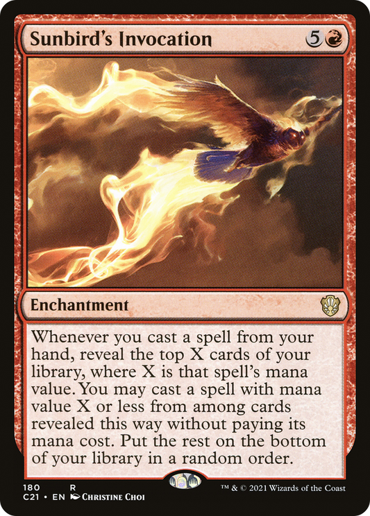Sunbird's Invocation (180) - Commander 2021
