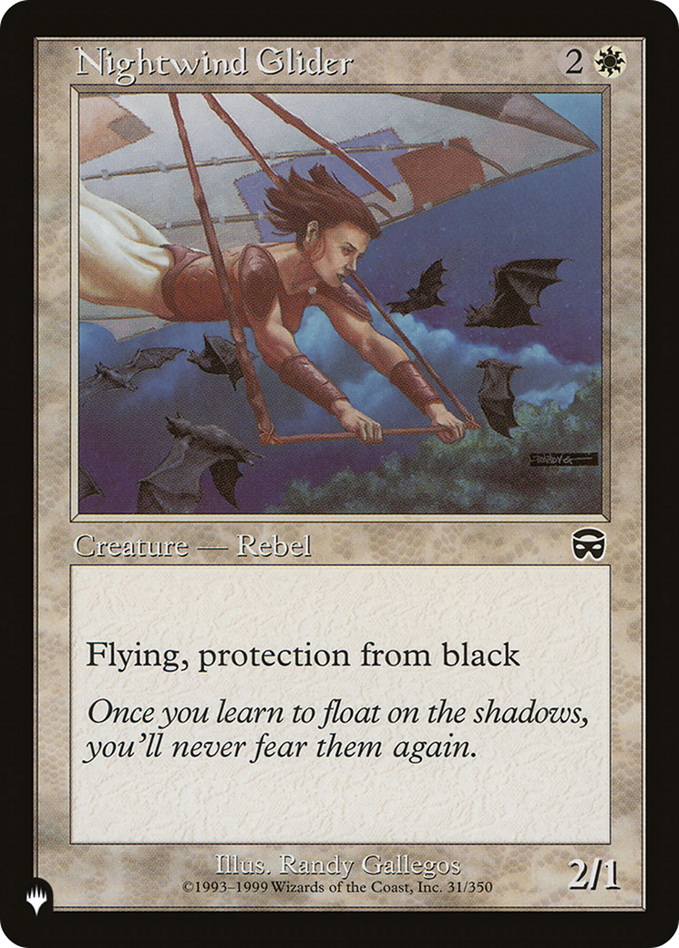 Nightwind Glider (Retro) (MMQ-31) - The List