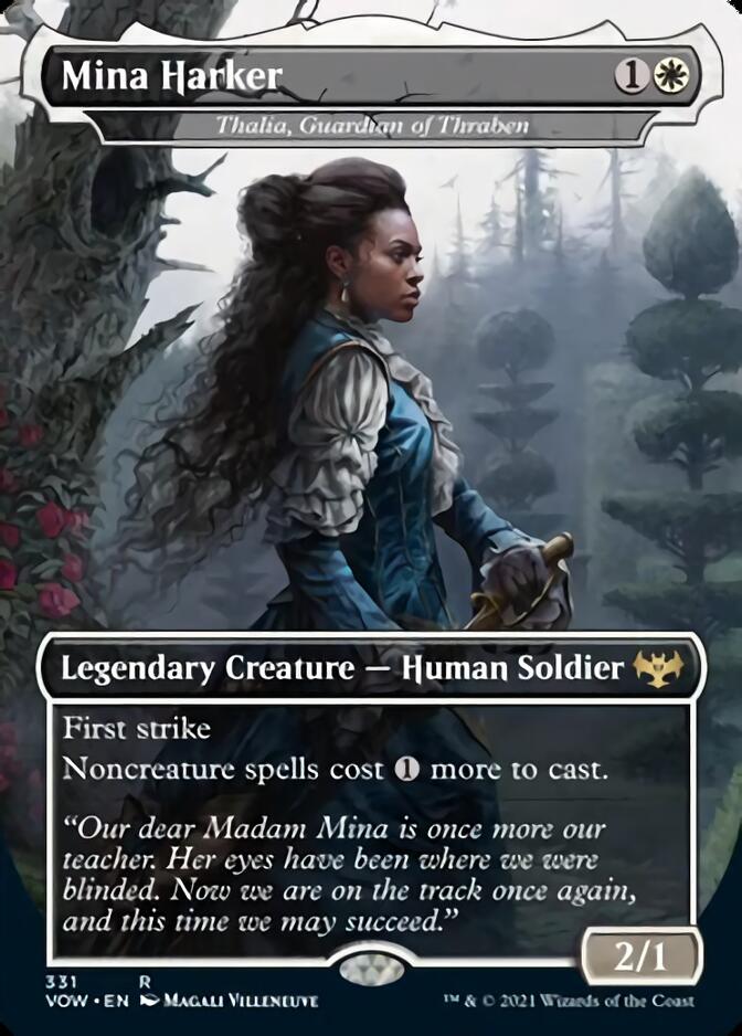 Thalia, Guardian of Thraben - Mina Harker [Innistrad: Crimson Vow] | Silver Goblin