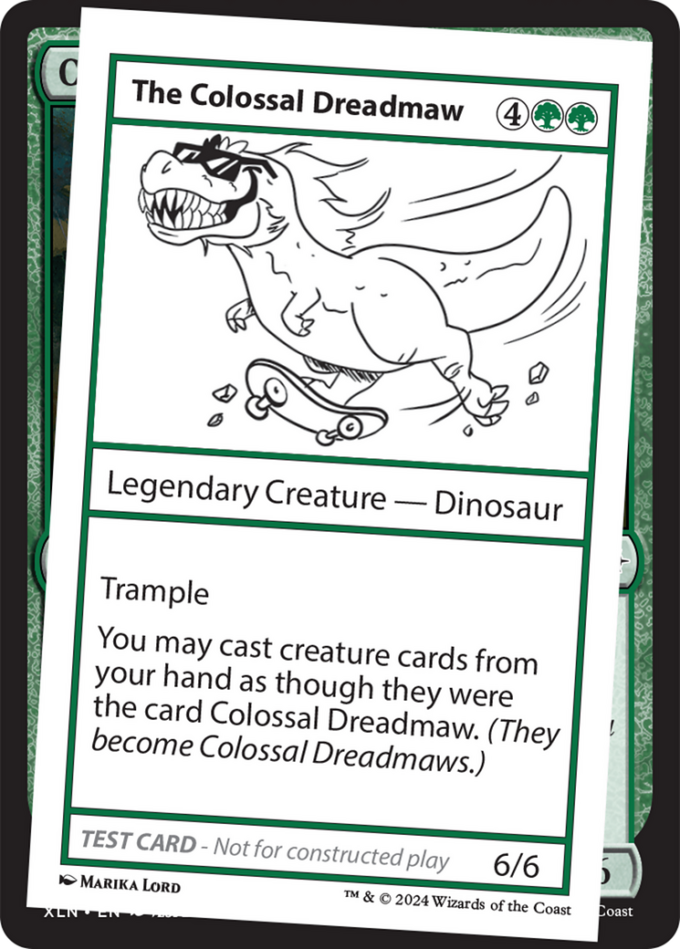 The Colossal Dreadmaw [Mystery Booster 2 Playtest Cards] | Silver Goblin