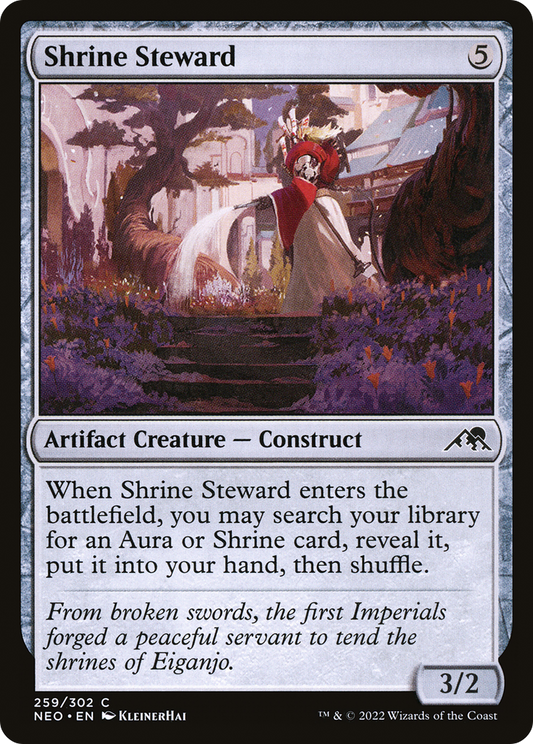Shrine Steward (259) - Kamigawa: Neon Dynasty