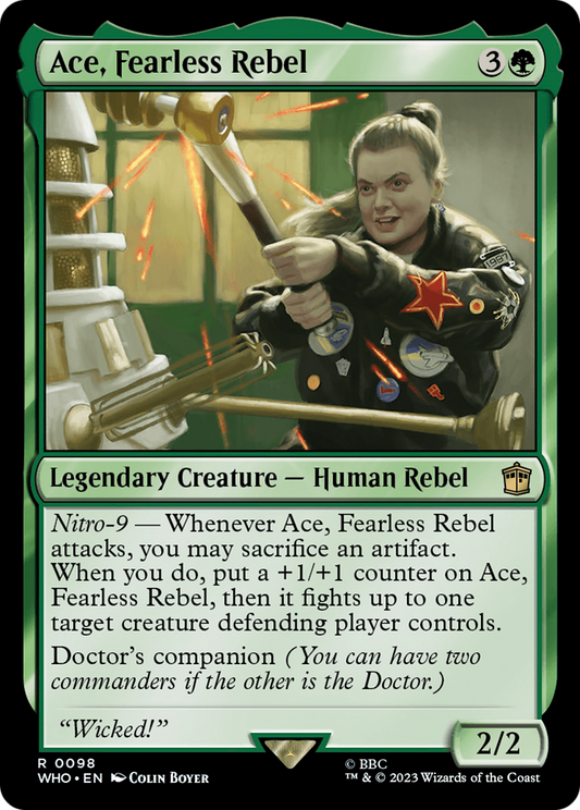 Ace, Fearless Rebel [Doctor Who] Foil