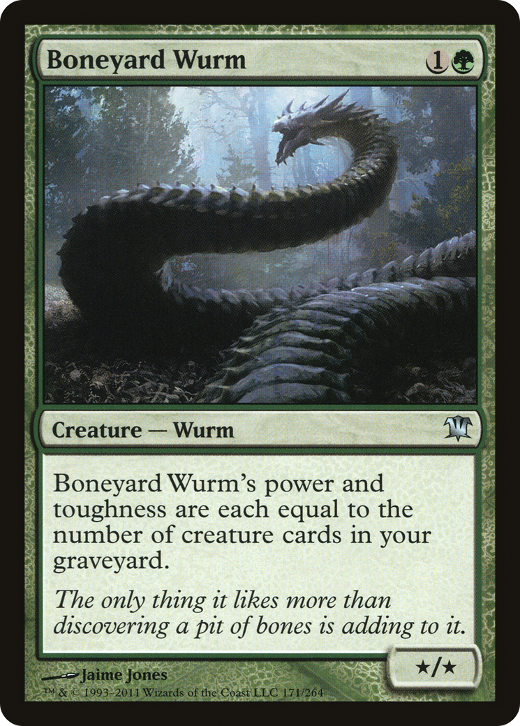 Boneyard Wurm (171) - Innistrad