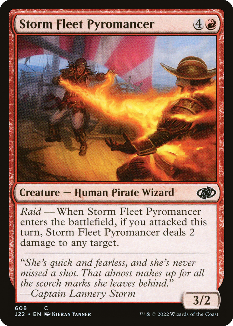 Storm Fleet Pyromancer (608) - Jumpstart 2022