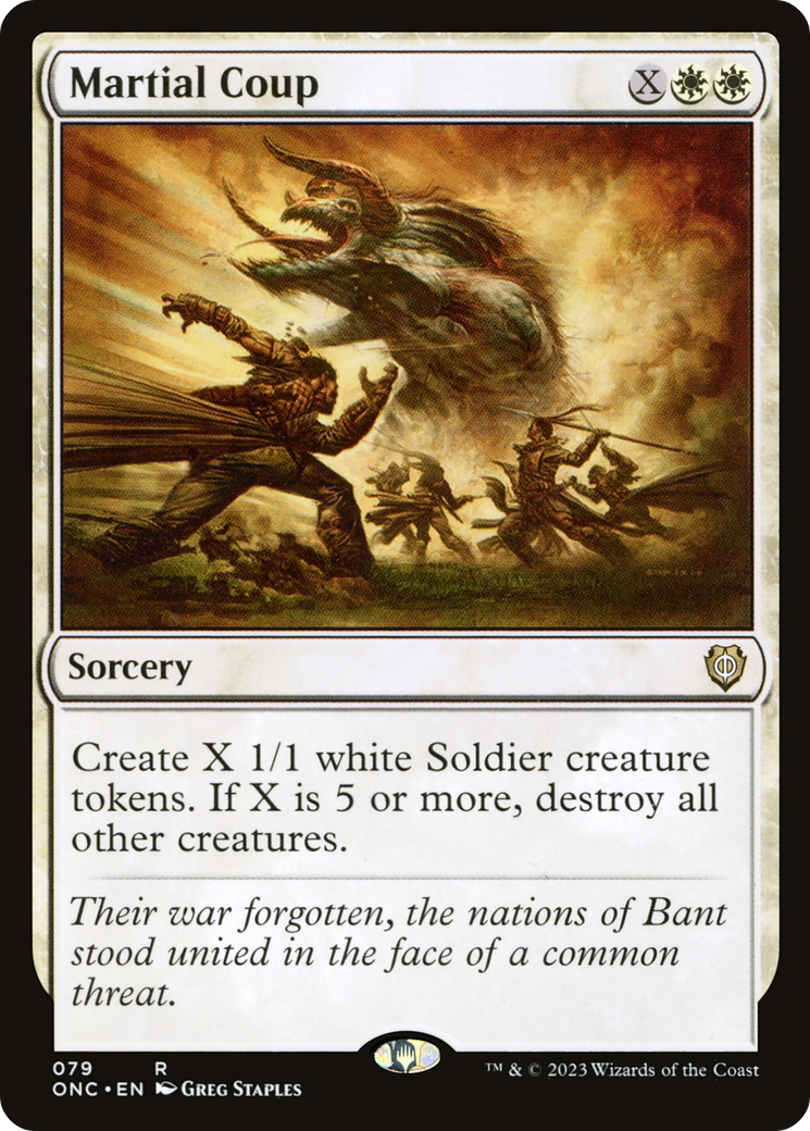 Martial Coup (079) - Phyrexia: All Will Be One Commander