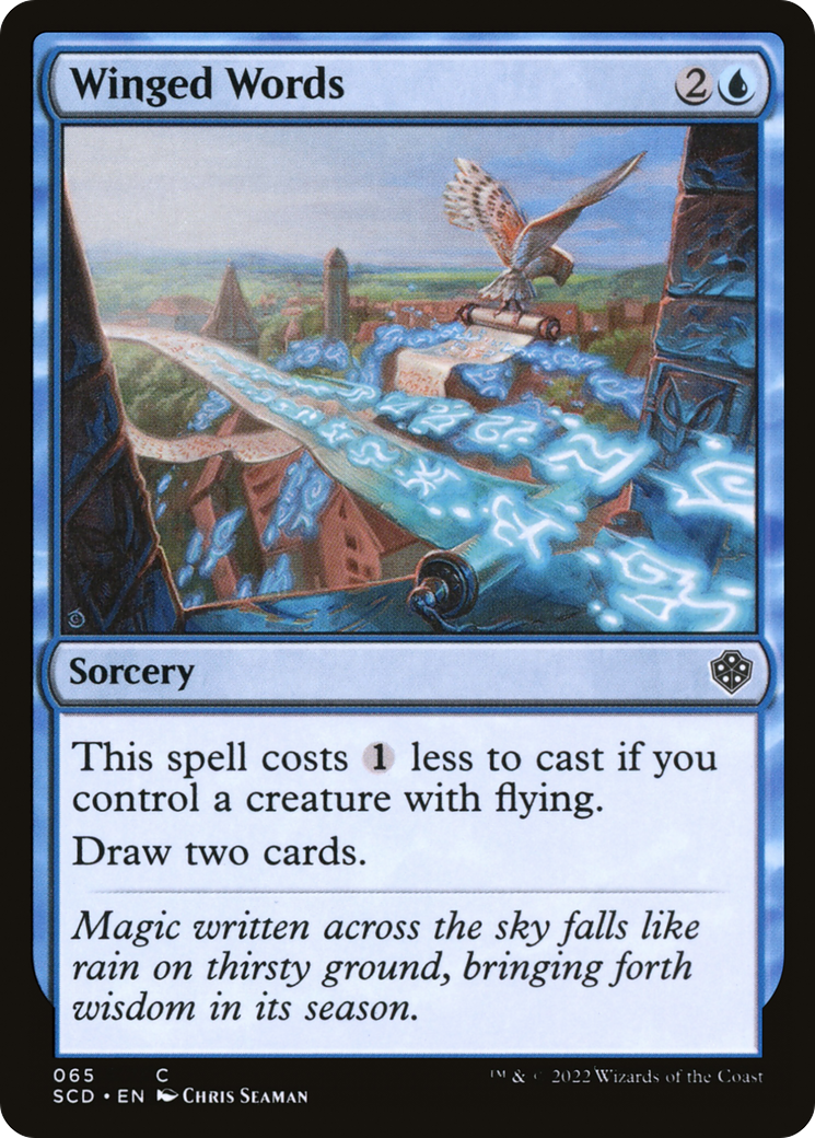 Winged Words (065) - Starter Commander Decks