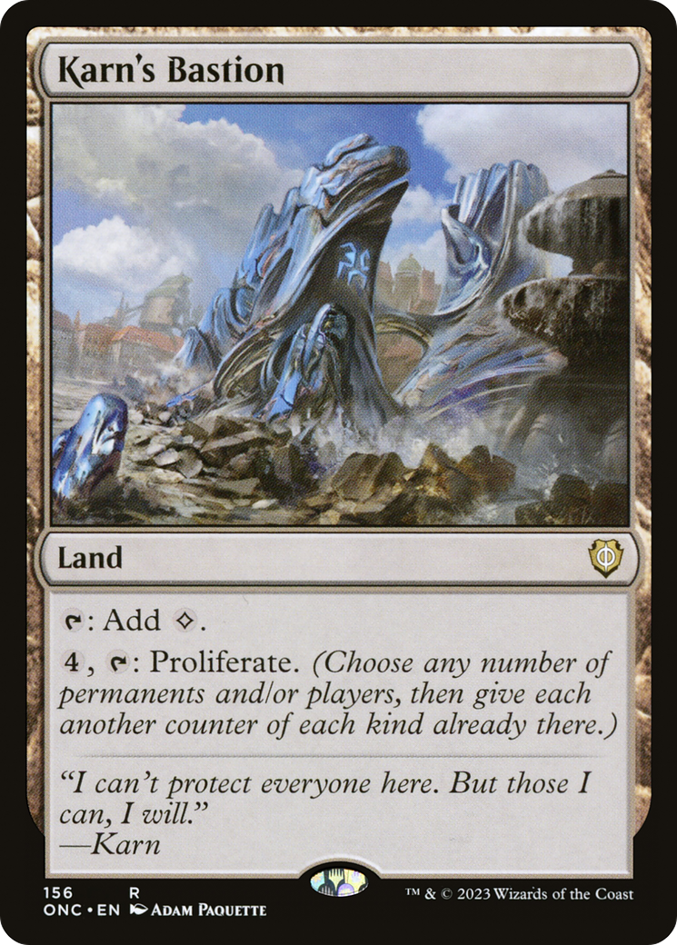 Karn's Bastion (156) - Phyrexia: All Will Be One Commander