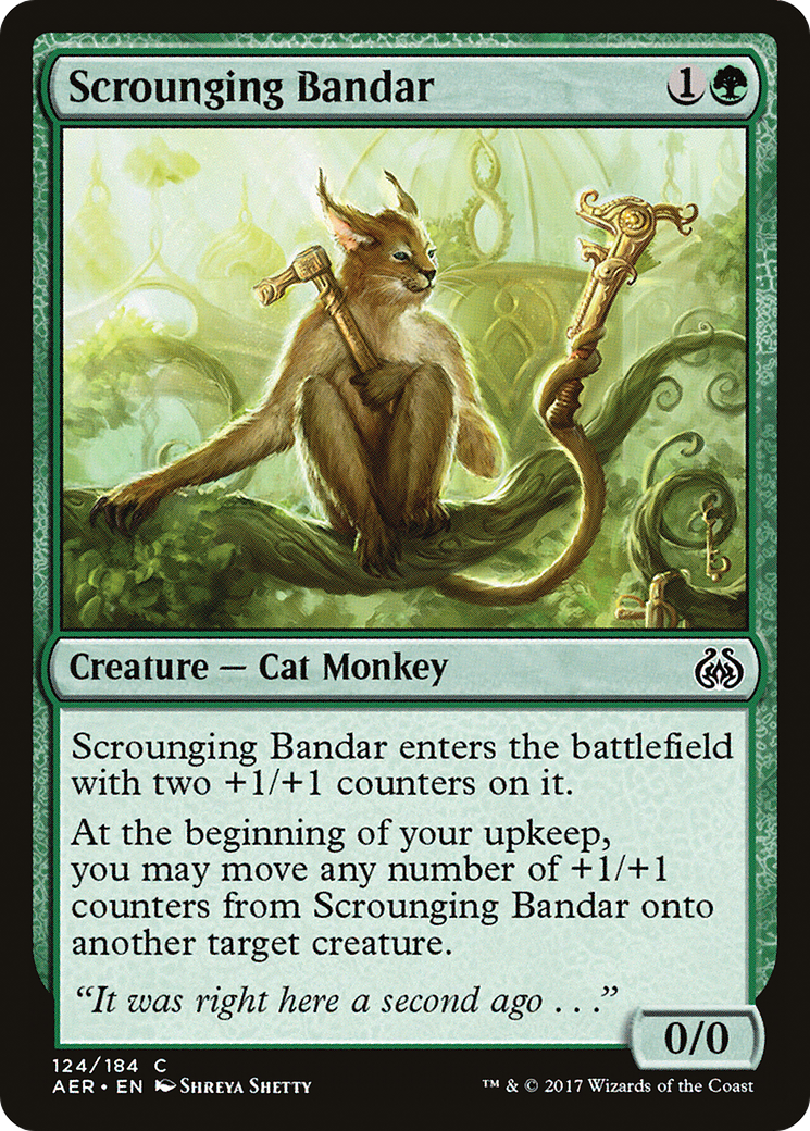 Scrounging Bandar [Aether Revolt] | Silver Goblin