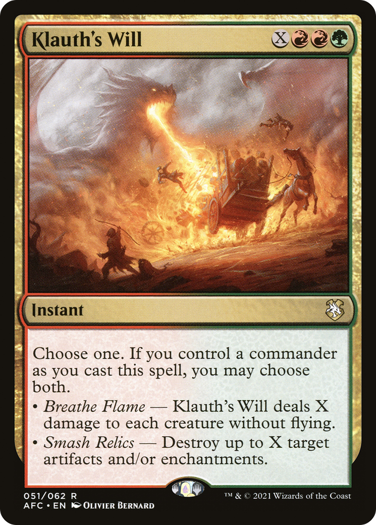 Klauth's Will (051) - Forgotten Realms Commander