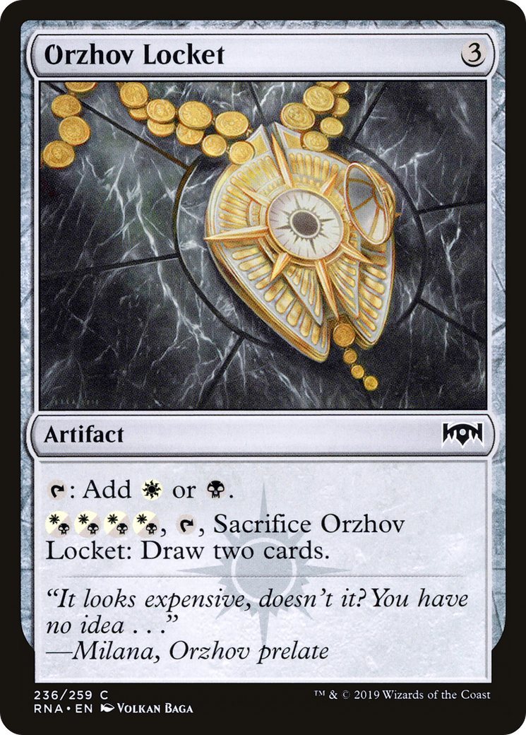 Orzhov Locket (236) - Ravnica Allegiance