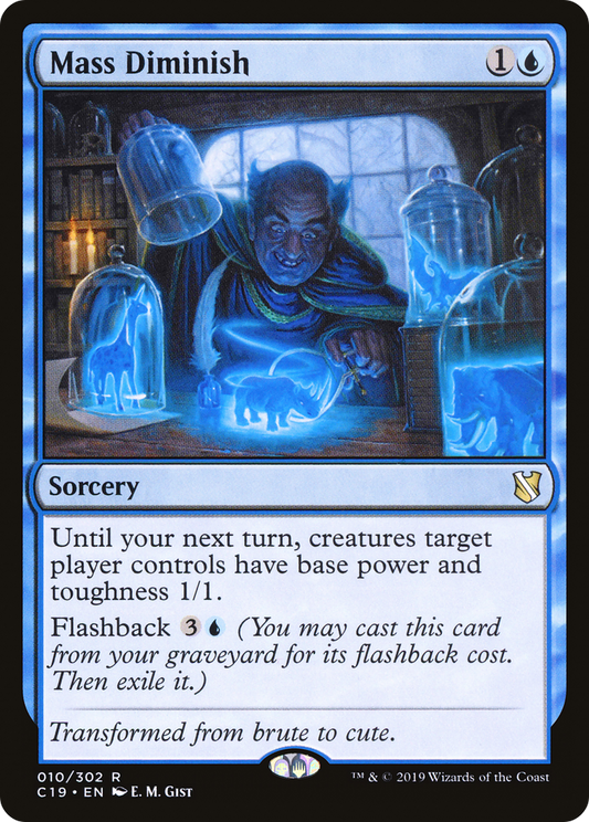 Mass Diminish (010) - Commander 2019