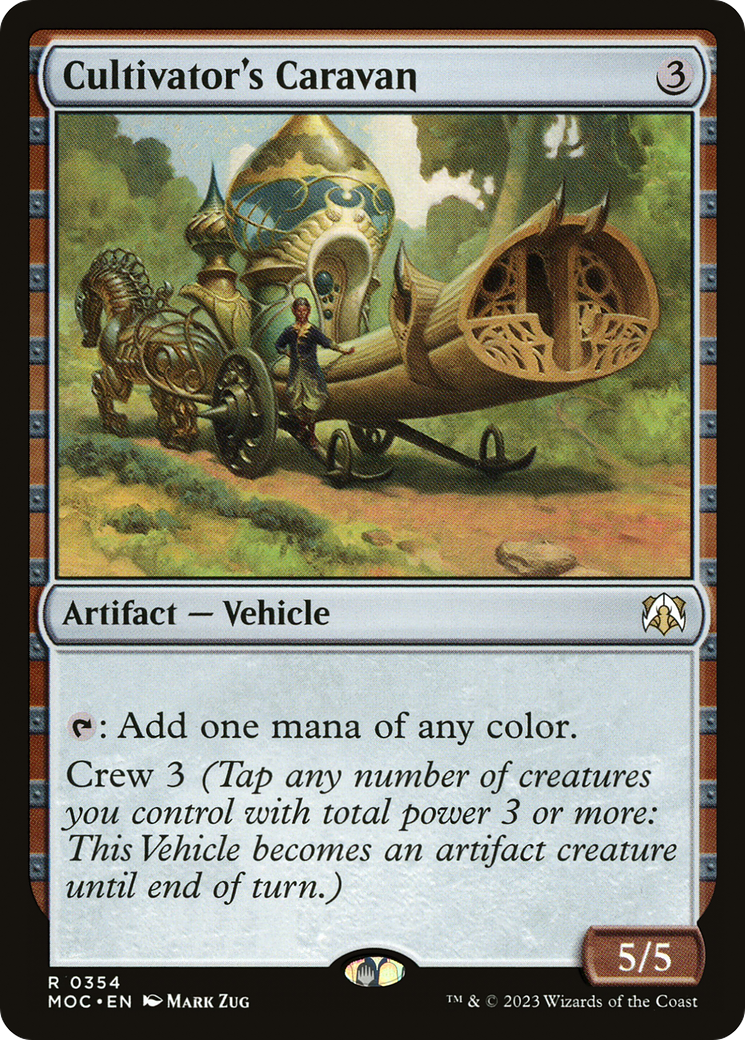 Cultivator's Caravan [March of the Machine Commander] | Silver Goblin