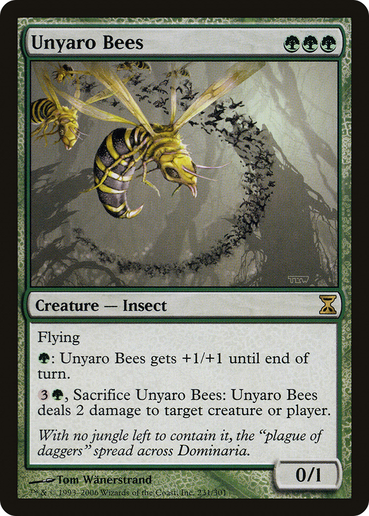 Unyaro Bees [Time Spiral] Foil