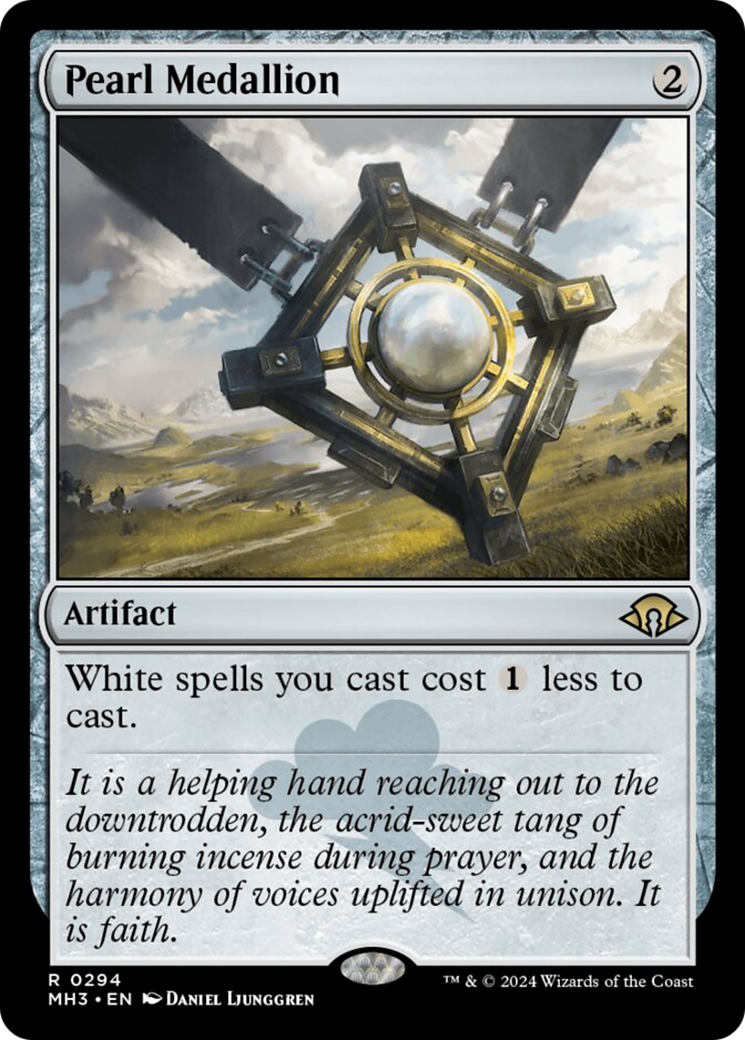 Pearl Medallion [Modern Horizons 3] | Silver Goblin