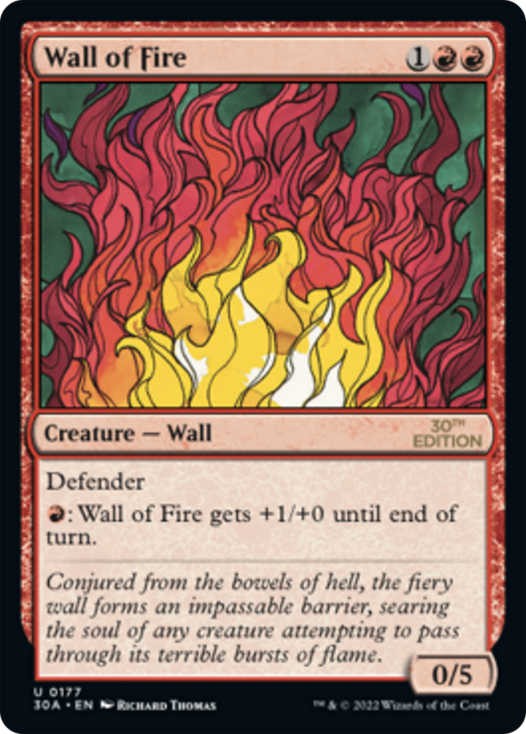 Wall of Fire (177) - 30th Anniversary Edition