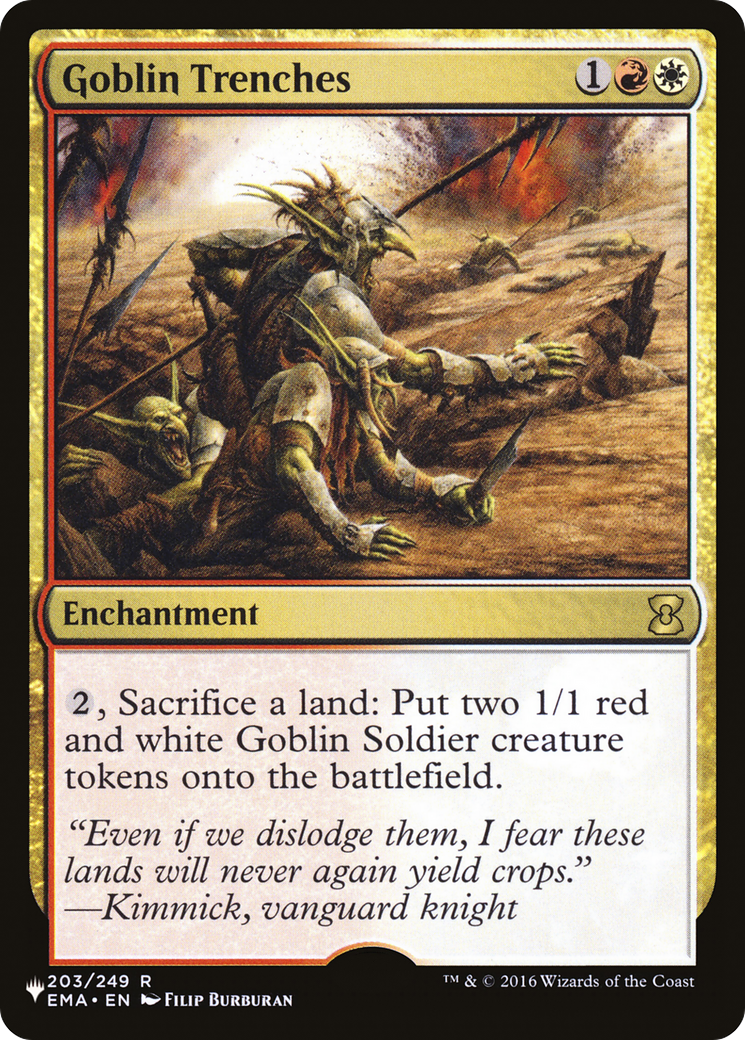 Goblin Trenches (EMA-203) - The List