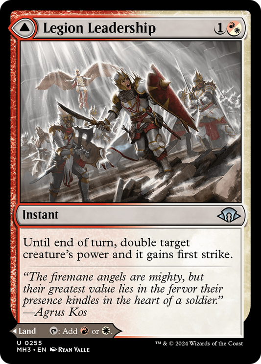 Legion Leadership // Legion Stronghold [Modern Horizons 3] Foil