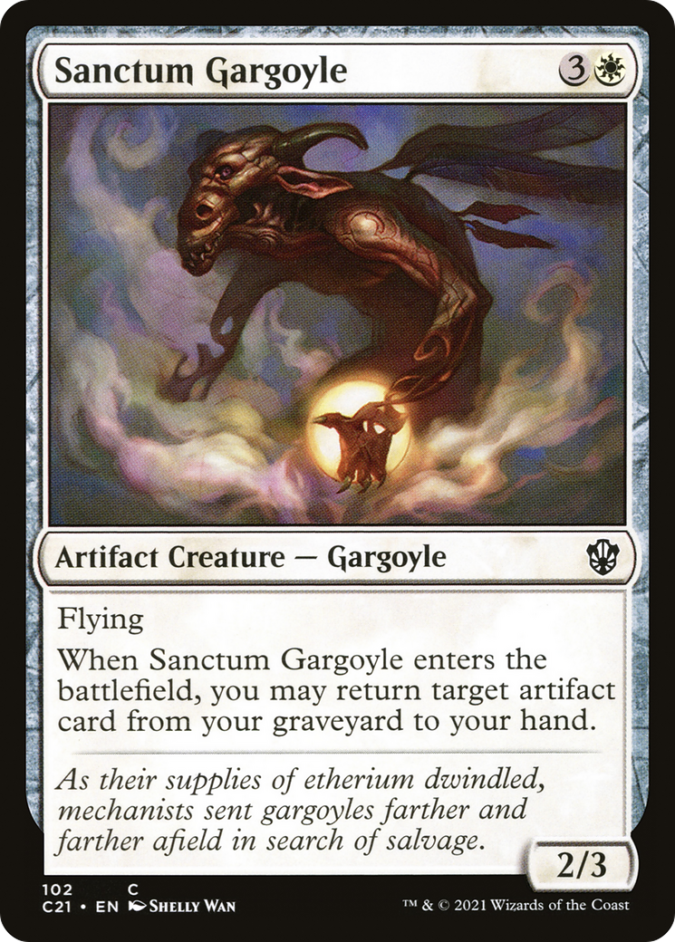 Sanctum Gargoyle (102) - Commander 2021
