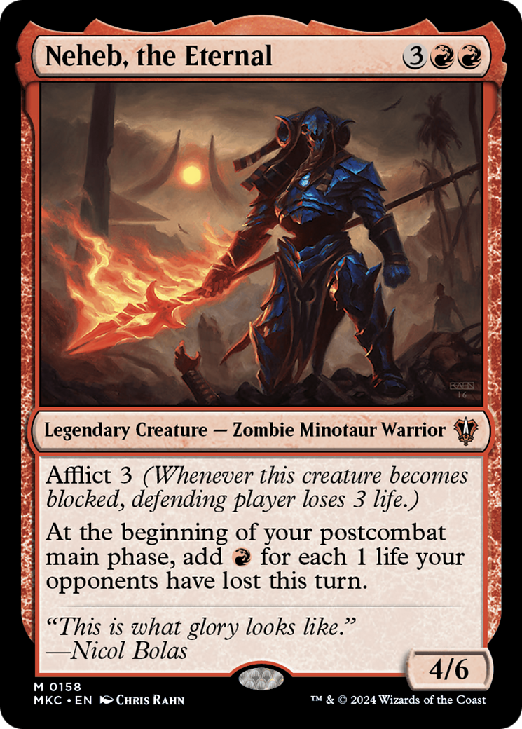 Neheb, the Eternal (158) - Murders at Karlov Manor Commander