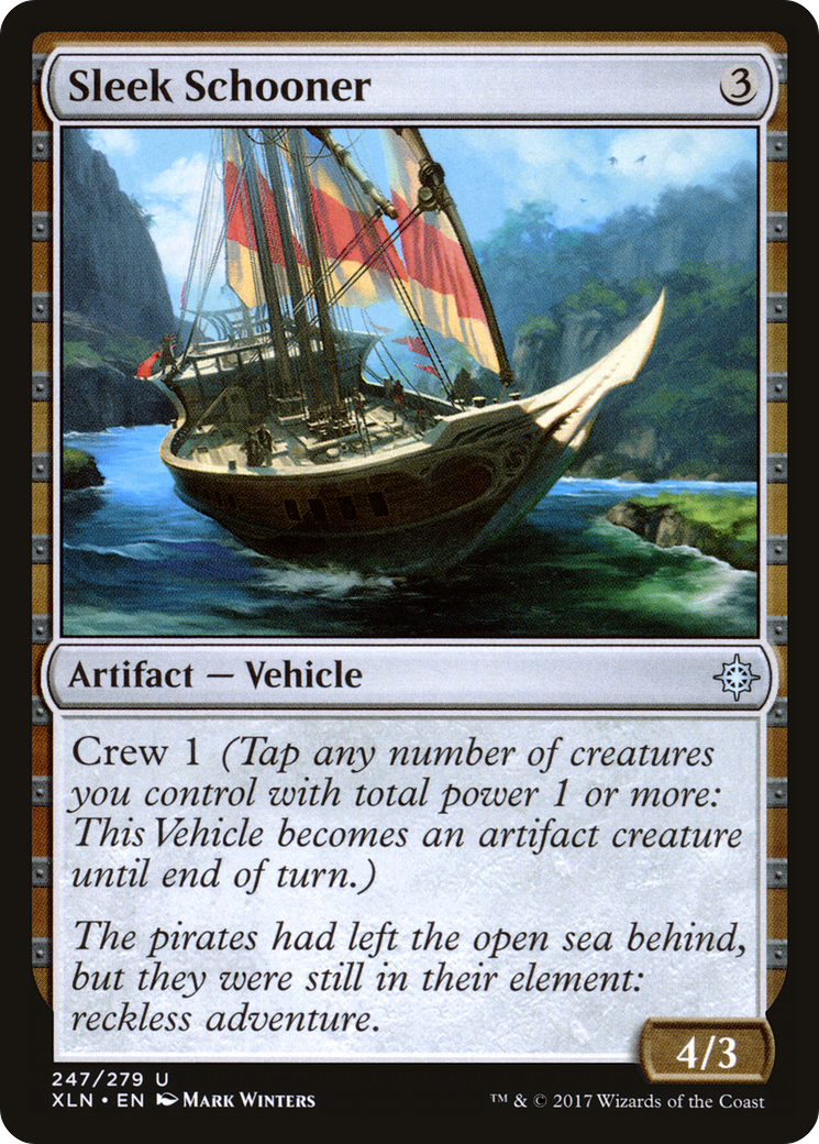 Sleek Schooner [Ixalan] Foil