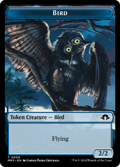 Eldrazi Spawn // Bird Double-Sided Token [Modern Horizons 3 Tokens] | Silver Goblin