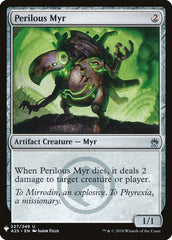 Perilous Myr [Mystery Booster] | Silver Goblin