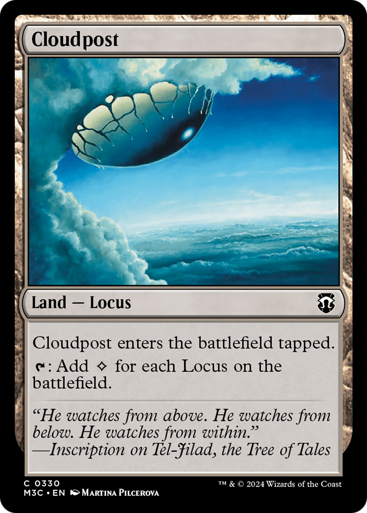 Cloudpost (Ripple Foil) [Modern Horizons 3 Commander] | Silver Goblin