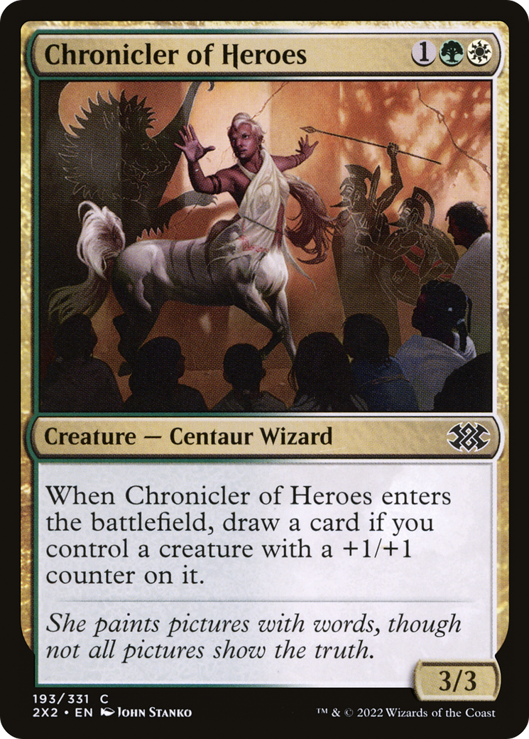 Chronicler of Heroes (193) - Double Masters 2022