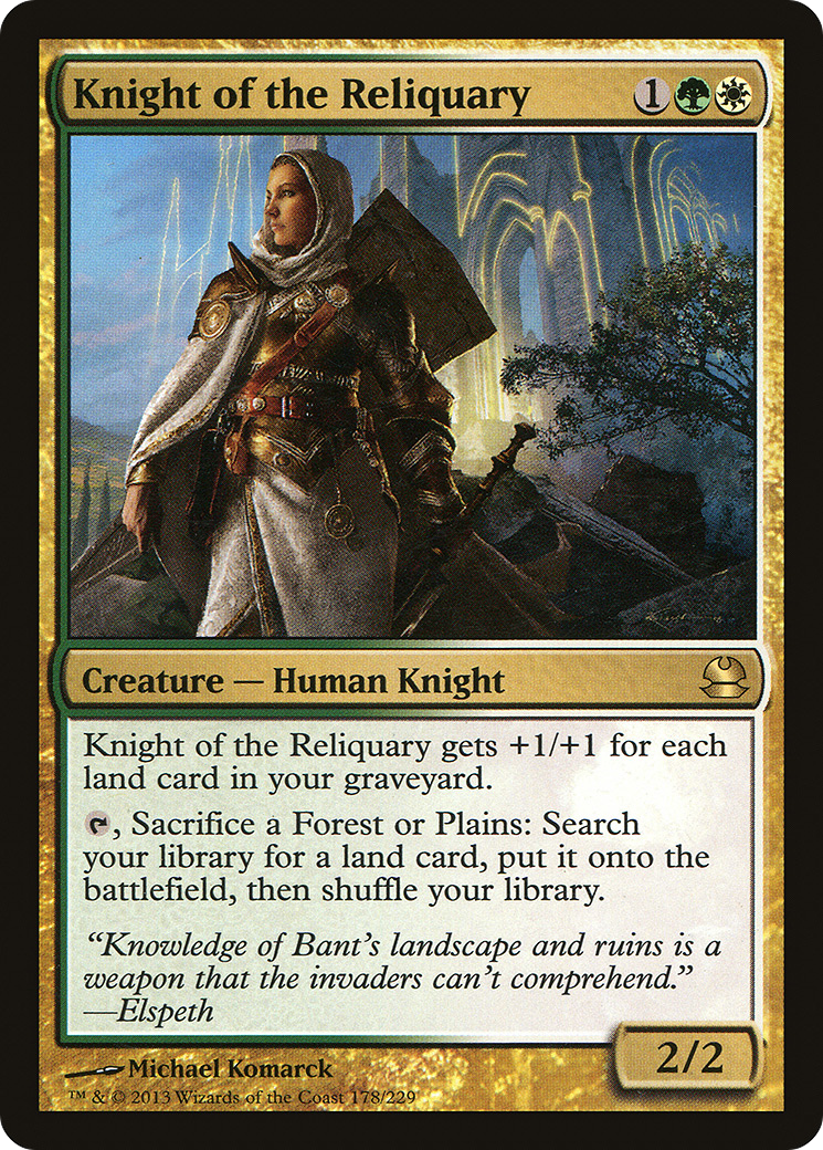 Knight of the Reliquary (178) - Modern Masters