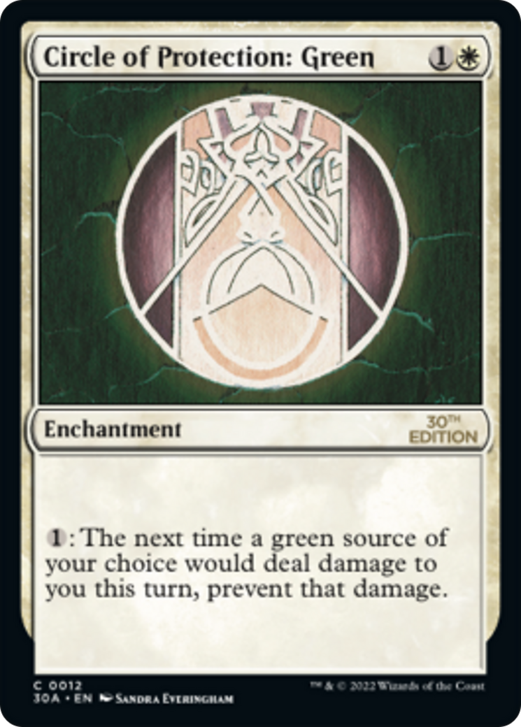 Circle of Protection: Green (012) - 30th Anniversary Edition