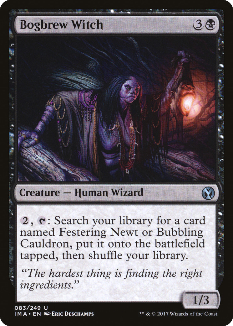 Bogbrew Witch (083) - Iconic Masters