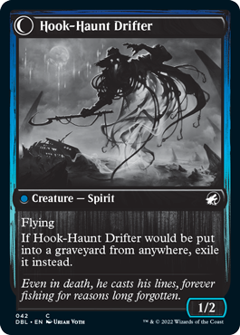 Baithook Angler // Hook-Haunt Drifter (042) - Innistrad: Double Feature