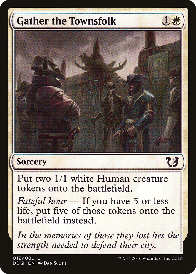 Gather the Townsfolk (012) - Duel Decks: Blessed vs. Cursed