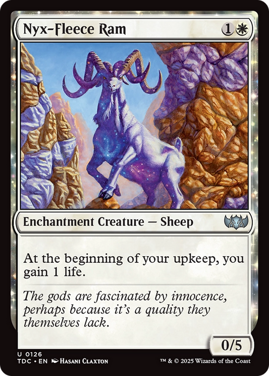 Nyx-Fleece Ram (126) - Commander: Tarkir: Dragonstorm
