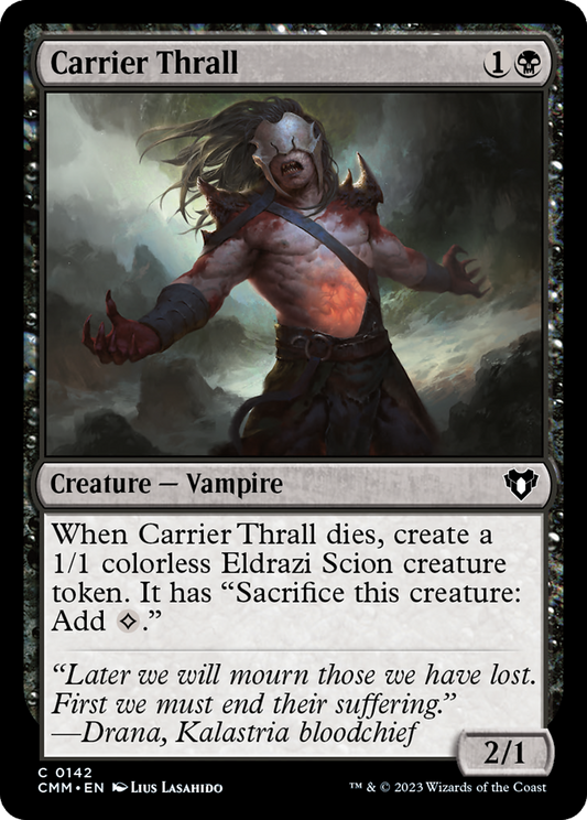 Carrier Thrall [Commander Masters] Foil