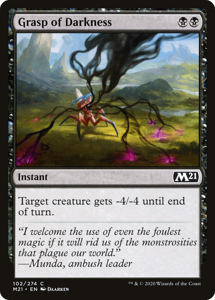 Grasp of Darkness (102) - Core Set 2021