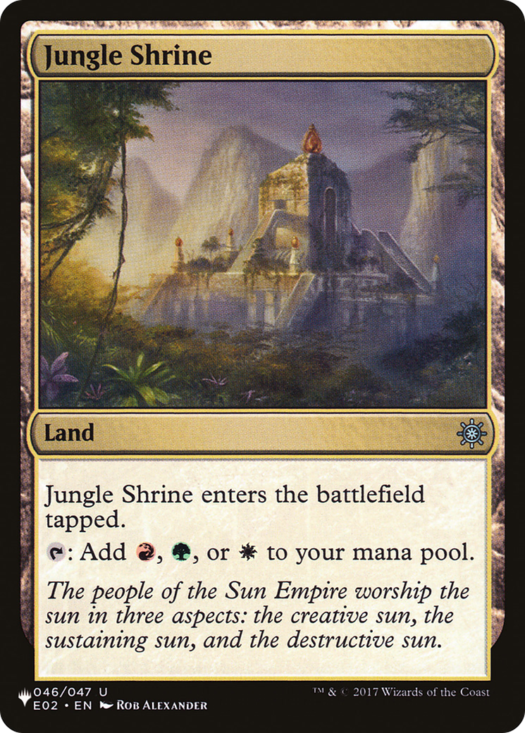 Jungle Shrine (E02-46) - The List