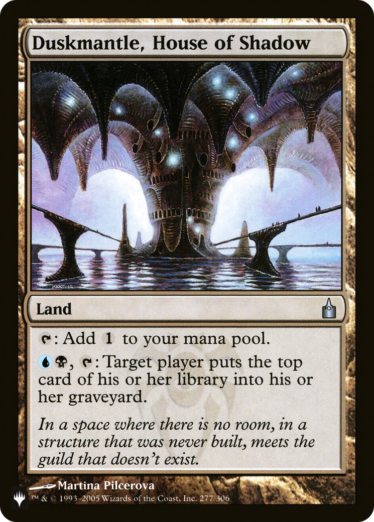 Duskmantle, House of Shadow (RAV-277) - The List