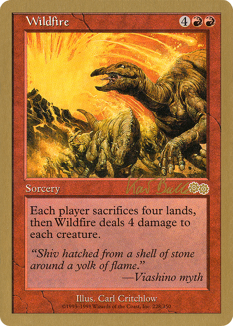 Wildfire - 1999 Kai Budde (USG) (Retro) - World Championship Decks 1999