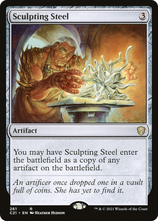 Sculpting Steel (261) - Commander 2021