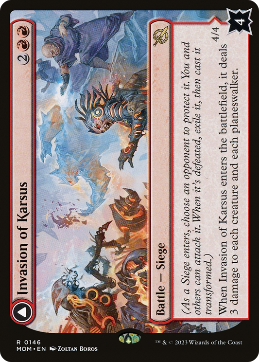 Invasion of Karsus // Refraction Elemental (146) - March of the Machine