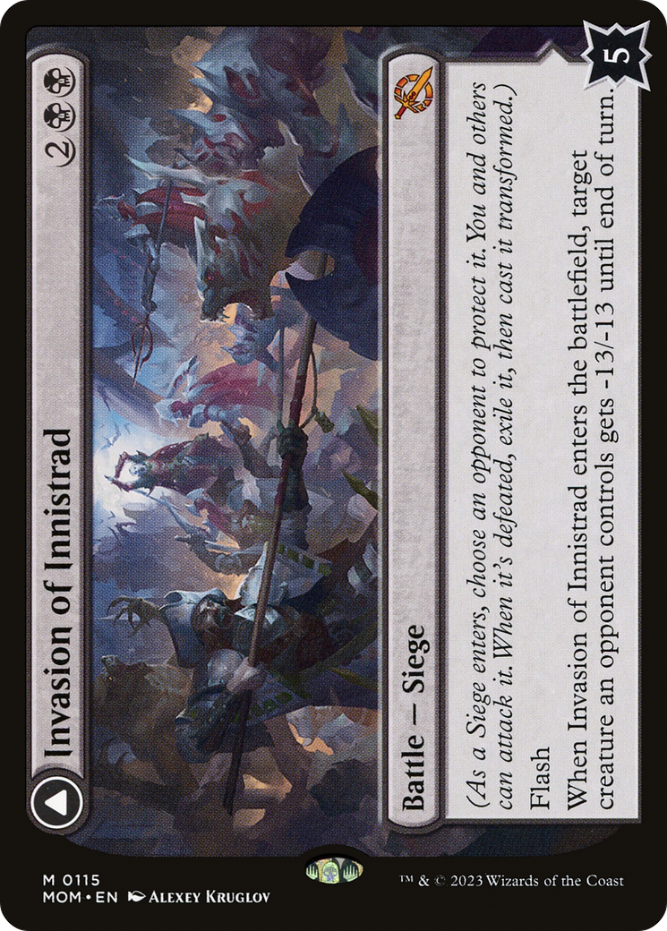 Invasion of Innistrad // Deluge of the Dead [March of the Machine]